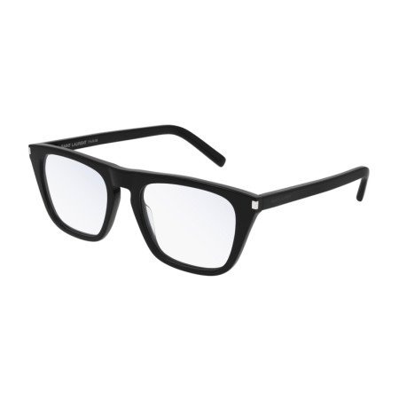 Saint Laurent Unisex Designer Square Eyeglasses SL343001 Clear Demo Lenses M14092