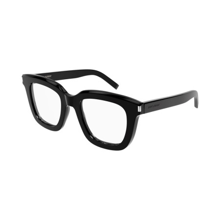 Saint Laurent Unisex Designer Square Eyeglasses SL465OPT001 Clear Demo Lenses M14168
