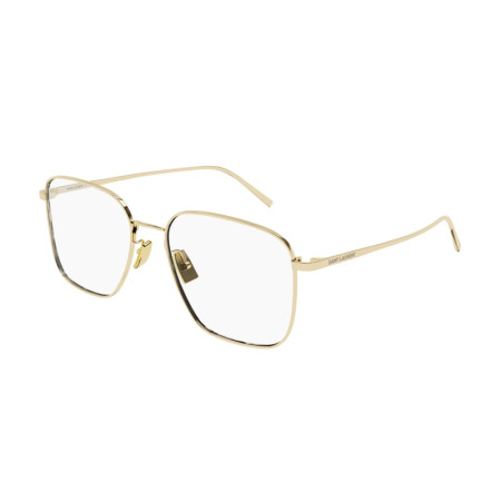 Saint Laurent Unisex Designer Square Eyeglasses SL491006 Clear Demo Lenses M14102