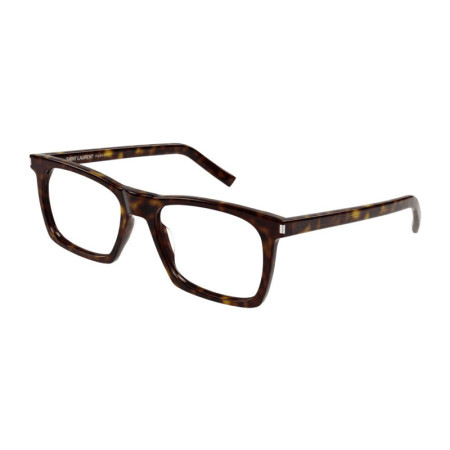 Saint Laurent Unisex Designer Square Eyeglasses SL559OPT003 Clear Demo Lens M13808