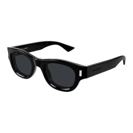 Saint Laurent Unisex Designer Square RX-Sunglasses SL761001 Dark Grey Lenses M08981