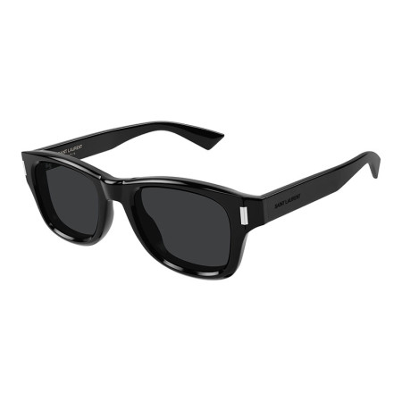 Saint Laurent Unisex Designer Square RX-Sunglasses SL801001 Grey Lenses M08984