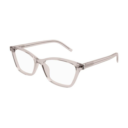 Saint Laurent Women's Designer Cat Eye Eyeglasses SLM128011 Clear Demo Lenses M13868