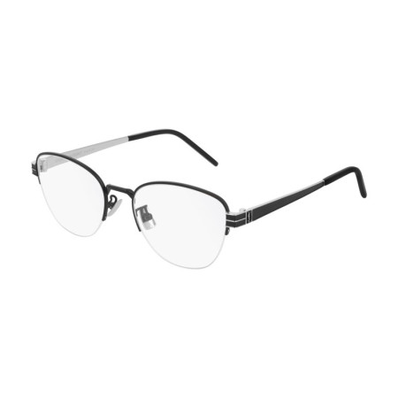 Saint Laurent Women's Designer Cat Eye Eyeglasses SLM64002 Clear Demo Lens M09501