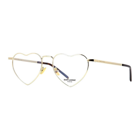 Saint Laurent Women's Designer Geometric Eyeglasses SL301LOULOUOPT003 Metal Frame M12675