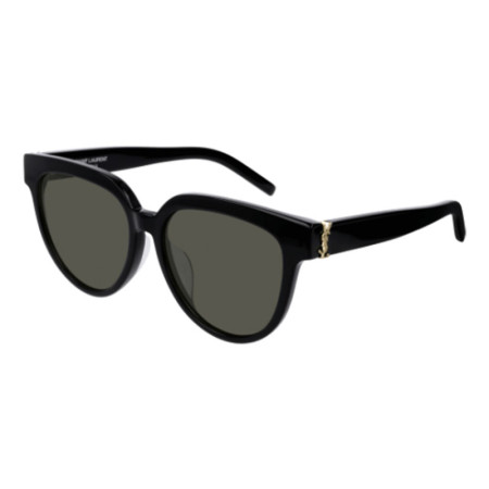 Saint Laurent Women's Designer Oval RX-Sunglasses SLM28F003 Grey Lenses M09571