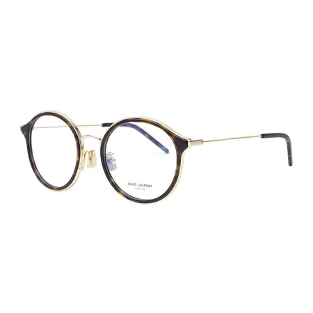 Saint Laurent Women's Designer Round Eyeglasses SL234F003 Clear Demo Lens M09588
