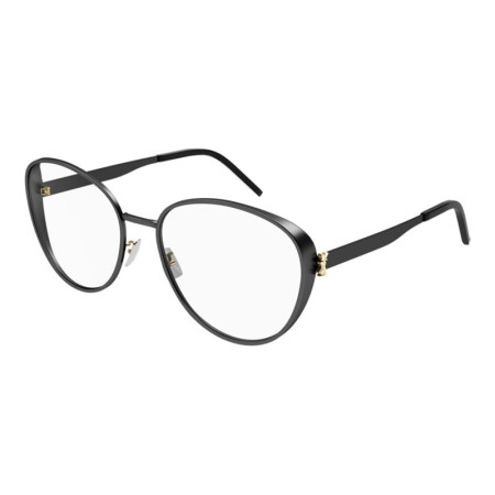 Saint Laurent Women's Designer Round Eyeglasses SLM93003 Clear Demo Lenses M14114