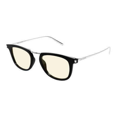 Saint Laurent Women's Designer Square RX-Sunglasses SL753003 Light Yellow Lenses M09021