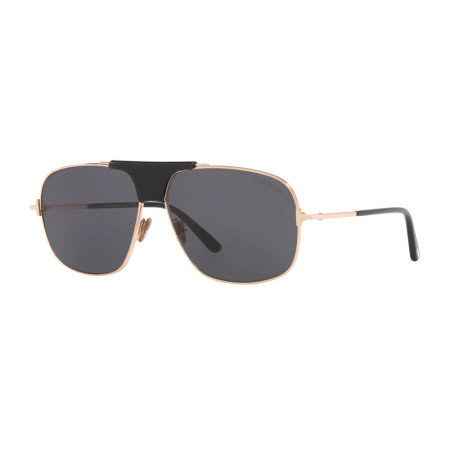 Tom Ford Men's Designer Aviator RX-Sunglasses FT109628A Smoke Lenses M13914