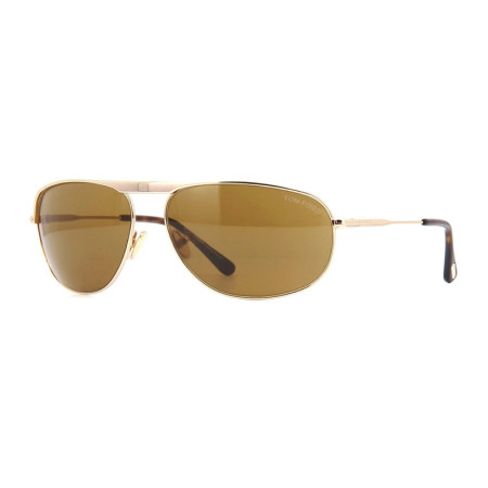 Tom Ford Men's Designer Geometric RX-Sunglasses FT077428E Brown Lenses M15585