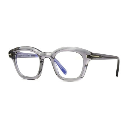 Tom Ford Men's Designer Oval Eyeglasses FT5961-B020/49 Clear Blue Light Block Lenses M09445