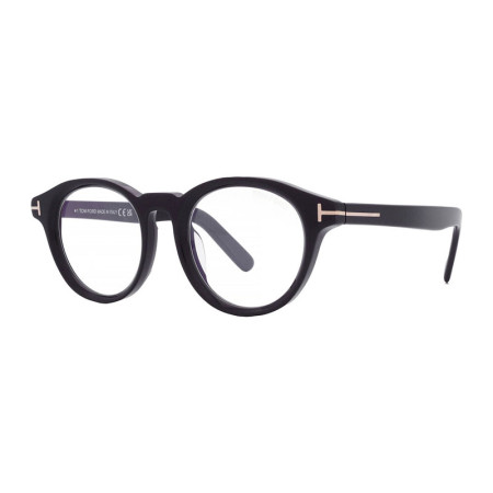 Tom Ford Men's Designer Round Eyeglasses FT5931-D-B001/49 M13594
