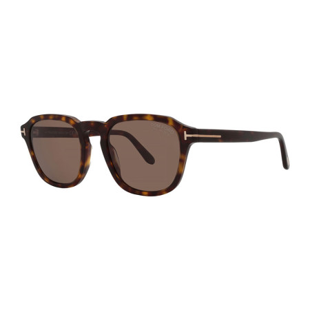 Tom Ford Men's Designer Round RX-Sunglasses FT093152H Brown Polarized Lenses M13586