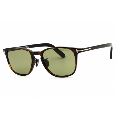 Tom Ford Men's Designer Square RX-Sunglasses FT1048-D52N Green Lenses M11004