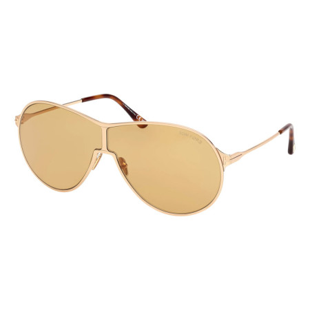 Tom Ford Unisex Designer Aviator Sunglasses FT117430E Brown Lenses M09442