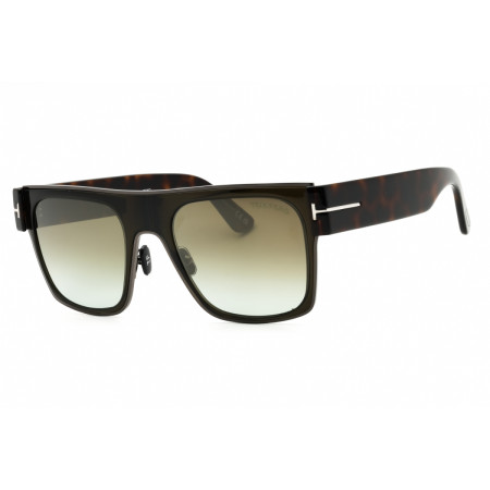 Tom Ford Unisex Designer Square RX-Sunglasses FT107351G Brown Mirror Lenses M14048