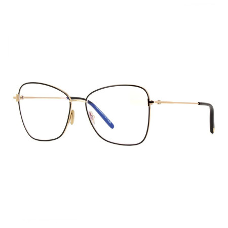 Tom Ford Women's Designer Butterfly Eyeglasses FT5906-B001/55 Metal Frame M14944