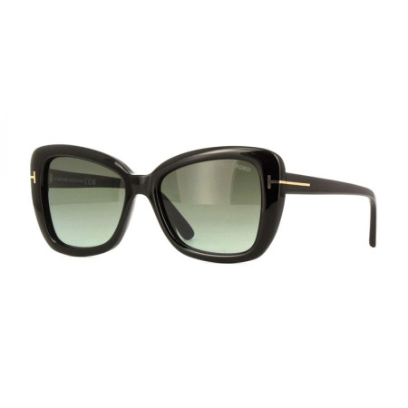 Tom Ford Women's Designer Butterfly RX-Sunglasses FT100801B Smoke Gradient Lenses M11450