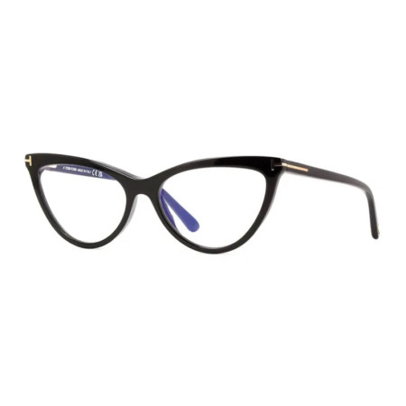 Tom Ford Women's Designer Cat Eye Eyeglasses FT5896-B001/56 M13660