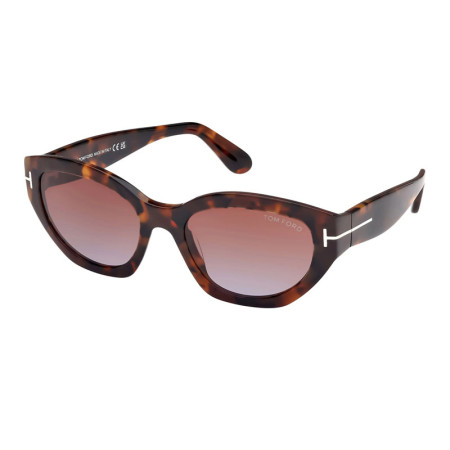 Tom Ford Women's Designer Cat Eye RX-Sunglasses FT108652F Gradient Brown Lenses M09081