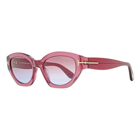 Tom Ford Women's Designer Cat Eye RX-Sunglasses FT108666Y Pink Gradient Lenses M11445