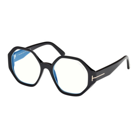 Tom Ford Women's Designer Geometric Eyeglasses FT5967-B001/53 ACETATE Frame M09424
