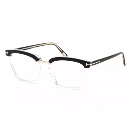 Tom Ford Women's Designer Square Eyeglasses FT5550-B005 Clear Demo Lenses M13569