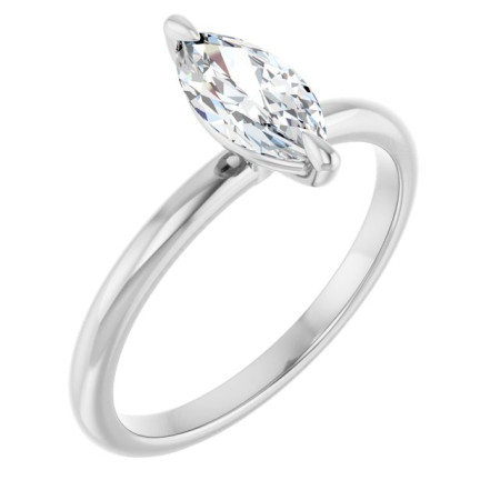 Valerie 0.75 Carat Marquise Diamond Solitaire Engagement Ring ST116DNM