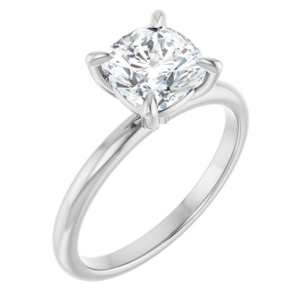 Valerie 2 Carat Cushion Diamond Solitaire Engagement Ring ST116DNC