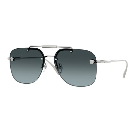 Versace Men's Designer Aviator Sunglasses VE22961000/V1 Blue Gradient Lenses M12895