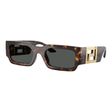 Versace Men's Designer Rectangle RX-Sunglasses VE4506U108/87 Dark Grey Lenses M14718