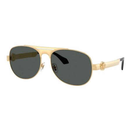 Versace Men's Designer Square RX-Sunglasses VE2302152387 Dark Grey Lenses M14662
