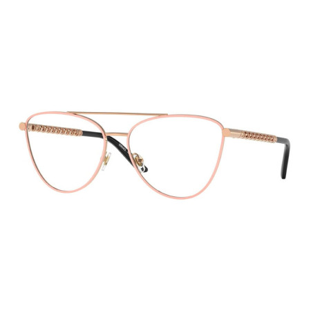 Versace Women's Designer Cat Eye Eyeglasses VE12961515/55 Clear Demo Lenses M09420