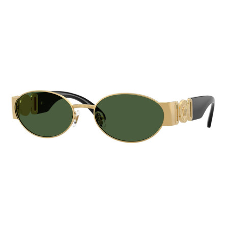 Versace Women's Designer Oval RX-Sunglasses VE2299100271 Dark Green Lenses M17066