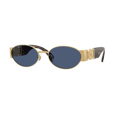Versace Women's Designer Oval RX-Sunglasses VE2299100280 Dark Blue Lenses M17225