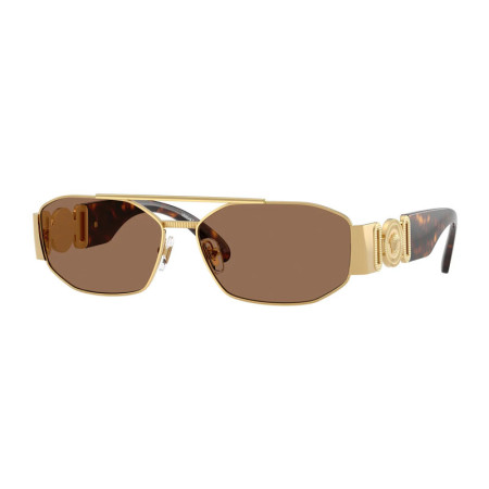 Versace Women's Designer Rectangle RX-Sunglasses VE2287100273 Metal Frame M14713