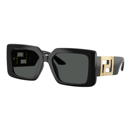 Versace Women's Designer Rectangle RX-Sunglasses VE4505UGB1-87 Acetate Frame M15116