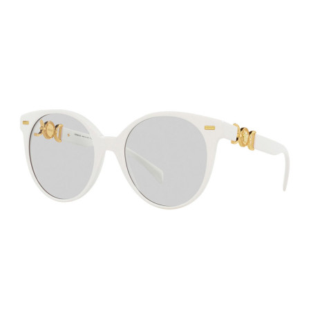 Versace Women's Designer Round Sunglasses VE4442314/M3 Grey Photochromic Lenses M09426