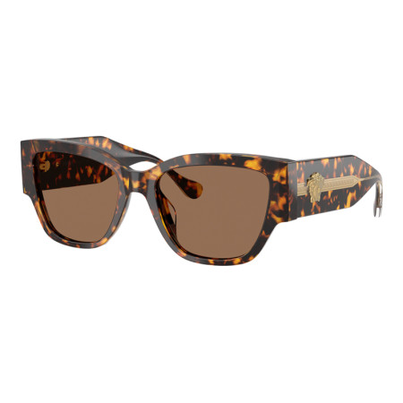 Versace Women's Designer Square RX-Sunglasses VE4509U551473 Dark Brown Lenses M14663