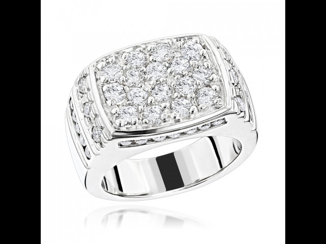 Buy Breathtaking Diamond and 950Pt Platinum Men's Finger Ring Online | ORRA