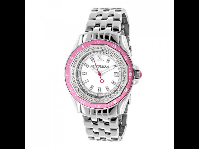 luxurman-womens-diamond-pink-  display picture 1
