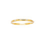14k Yellow Gold Girls Polished Classic Bangle Bracelet 5.5 inch (front view) img