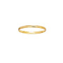 14k Yellow Gold Girls Textured Classic Bangle Bracelet 5.5 inch (front view) img