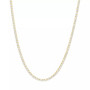 Women's 14K Yellow Gold Lab Grown Diamond Tennis Chain Necklace (front view) img