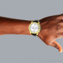 Luxurman Men's Diamond Watch 0.25ct Yellow on the body img