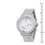Size demonstration - Super Avenger Breitling Diamond Watch for Men 35 carats near the ruler img