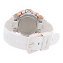 Rose Casio Baby-G BG169U 4.80ctw Natural Diamond Bezel Watch (White Band) (front view) img