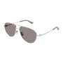 Bottega Veneta Unisex Designer Aviator RX-Sunglasses BV1302S004 Metal Frame (front view) img