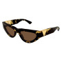 Bottega Veneta Women's Designer Cat Eye RX-Sunglasses BV1176S002 ACETATE Frame (front view) img